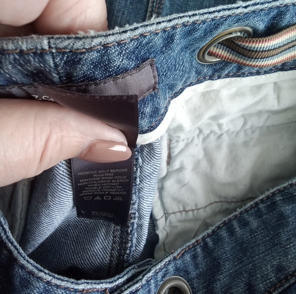 Liz Claiborne Jean Skirt 14 - Picture 4 of 8